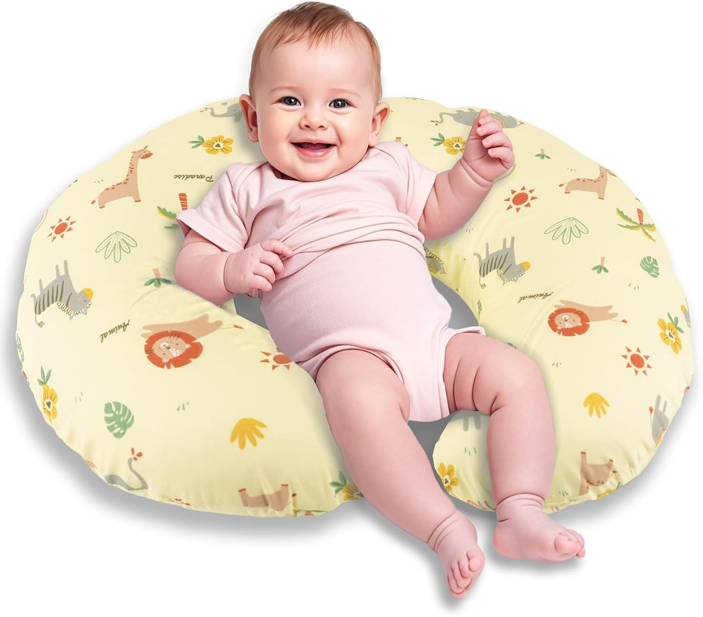 Ergonomic baby pillow