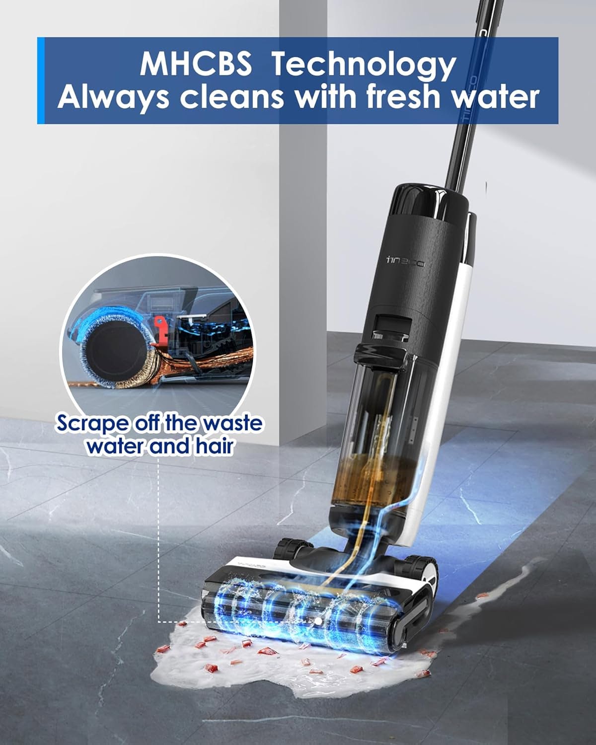 Smart Vacuum Cleaner and Quick-Drying Mop
