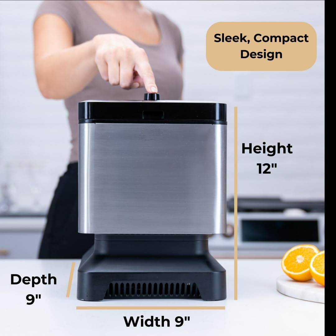 Premium Crystal Clear Ice Cube Machine