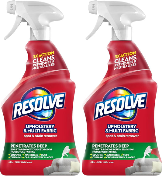 Stain remover for upholstery