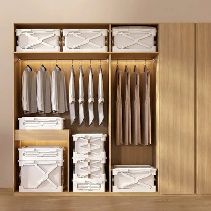 Smart Storage Box with Compression System