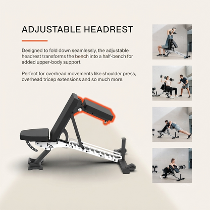 Alpha Pro 10-in-1 Adjustable Weight Bench