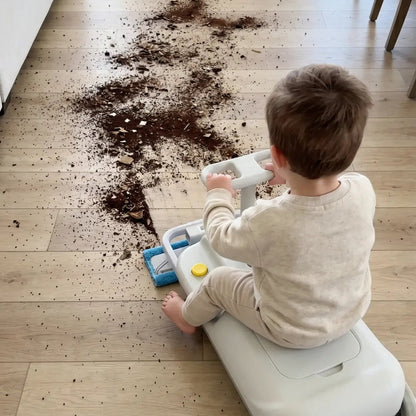 Interactive Kid-Powered Cleaning Kart
